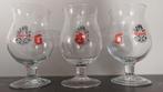 3 duvel glazen, Ophalen of Verzenden, Zo goed als nieuw, Glas of Glazen, Duvel