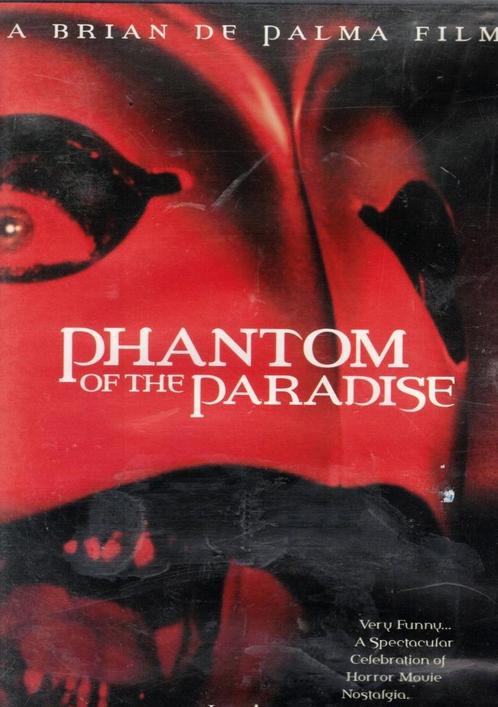 Phantom Of The Paradise - Brian de Palma, Cd's en Dvd's, Dvd's | Klassiekers, Zo goed als nieuw, Thrillers en Misdaad, 1960 tot 1980
