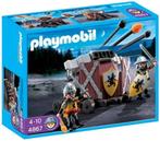 Playmobil 4867 Katapult met ridders, Ophalen of Verzenden, Gebruikt, Complete set