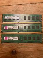 DDR3 RAM - 4GB (2x1GB Kingston, 1x2GB Samsung), Computers en Software, RAM geheugen, Gebruikt, DDR3, Ophalen of Verzenden, Desktop