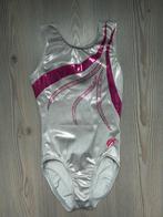 Turnpakje GK maat 146 152 158, Wit, Ophalen of Verzenden, Zo goed als nieuw, Turnpak(je)