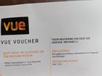 Bioscoop vouchers 3x Vue Deventer, Tickets en Kaartjes, Drie personen of meer, Niet van toepassing, Vrijkaartje alle films