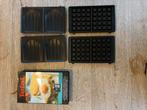 Tefal Snack Collection platen voor tosti’s en wafels, Ophalen of Verzenden, Vaatwasmachinebestendig, Zo goed als nieuw