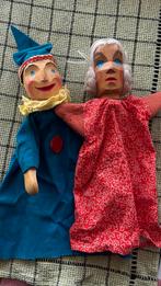 Janklaassen en katrien poppenkastpoppen handgemaakt, Antiek en Kunst, Ophalen of Verzenden