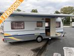 DETHLEFFS CAMPER 510 TK STAPELBED 5/6 PERS LUIFEL VOORTENT, Caravans en Kamperen, Caravans, Overige typen, Bedrijf, Treinzit, Dethleffs