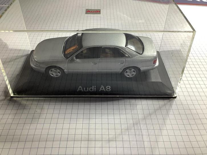 Audi A8 Modelauto - MiniChamps, Hobby en Vrije tijd, Modelauto's | 1:43, Nieuw, Auto, MiniChamps, Ophalen of Verzenden