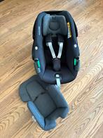 Maxi Cosi Pebble 360 met iSize zitverkleiner en zonnekap, Ophalen, Autogordel of Isofix, Verstelbare rugleuning, Zo goed als nieuw