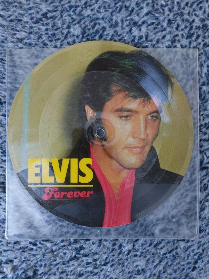 Elvis Forever Flexidisc My baby left me/blue moon, Cd's en Dvd's, Vinyl Singles, Gebruikt, Single, Pop, Overige formaten, Ophalen of Verzenden