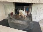 Open haard met aslade, Huis en Inrichting, Ophalen, Zo goed als nieuw, Inzethaard, Houthaard