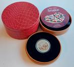 Zilveren 1/2 oz Year of the Snake proof colored 2013., Setje, Zilver, Ophalen of Verzenden