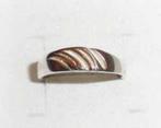 Ring zilver 925 fantasie, Sieraden, Tassen en Uiterlijk, Ringen, 18 tot 19, Verzenden, Zo goed als nieuw, Dame