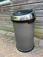 Brabantia prullenbak 60 liter, Huis en Inrichting, Woonaccessoires | Prullenbakken, Ophalen, Gebruikt, 50 tot 75 cm, 40 liter of meer