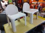 2 Kartell stoelen 4854 Gae Aulenti design jaren 70 retro, Kunststof, Gebruikt, Twee, Wit