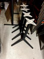 4 poten voor terrastafels, Ophalen, Gebruikt, Rechthoekig, Aluminium