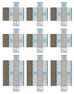 Bouwplaten voor KLM containers, schaal N, Hobby en Vrije tijd, Modeltreinen | N-Spoor, Ophalen, Nieuw, Gelijkstroom, NS