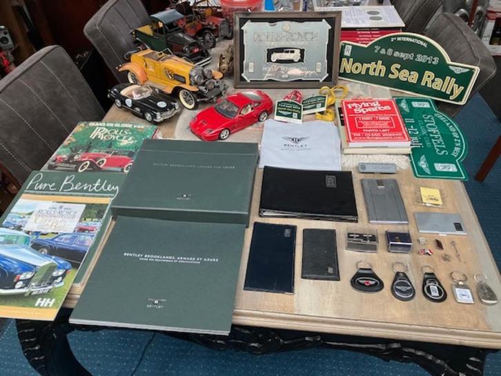 Rolls Royce & Bentley memorabilia collectie, Auto diversen, Handleidingen en Instructieboekjes, Ophalen of Verzenden