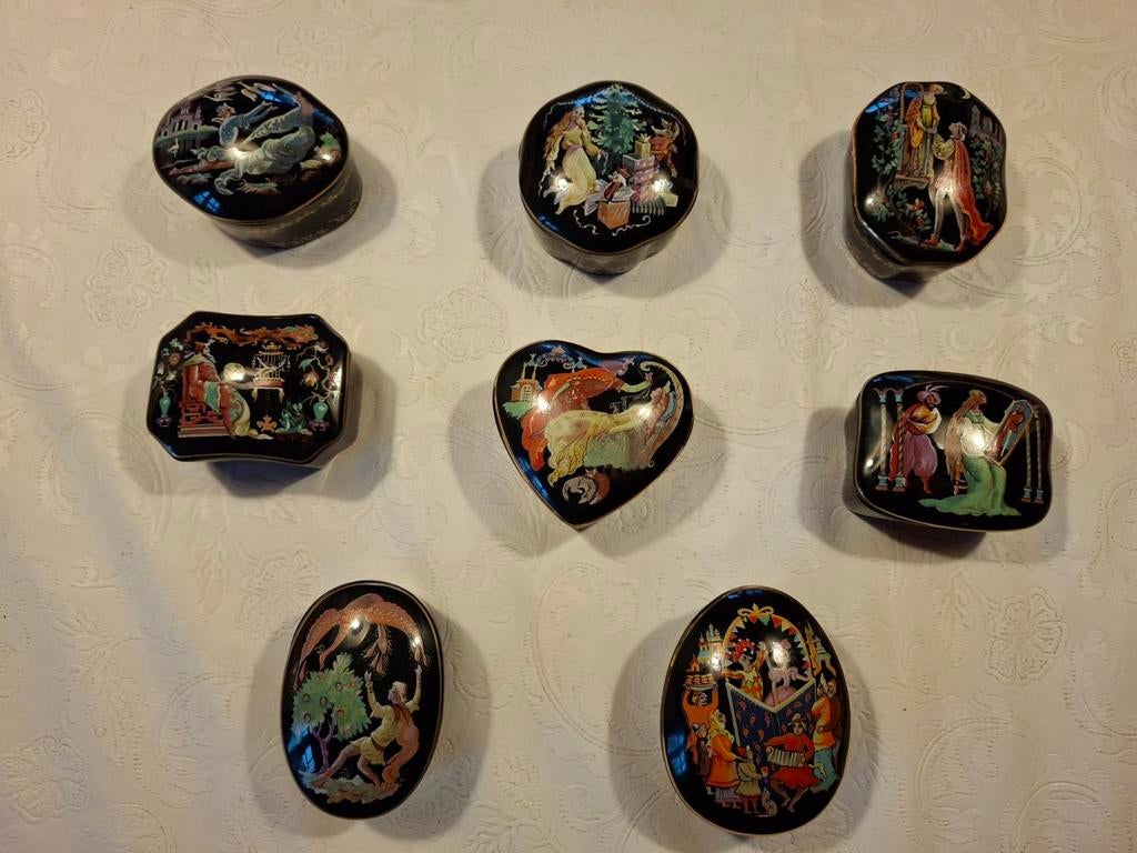 Collectie Franklin mint speeldoosjes, Verzamelen, Ophalen of Verzenden