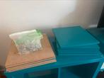 6x kallax kastdeurtjes in petrol groenblauw, Ophalen, Overige materialen, Zo goed als nieuw, Minder dan 150 cm