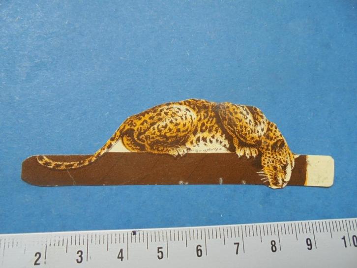 Oude sigarenband PANTER nr. 22, Verzamelen, Rookartikelen, Aanstekers en Luciferdoosjes, Zo goed als nieuw, Sigarenbandjes, Verzenden