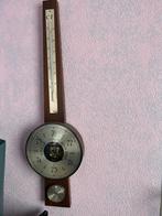 Antieke Barometer met Thermometer, Ophalen of Verzenden, Gebruikt, Barometer