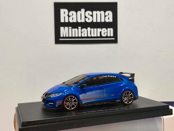Honda Civic TypeR Fk2 - Blauw - 1:43 Ebbro beschikbaar voor biedingen