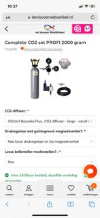 Complete co2 set, Ophalen of Verzenden, Zo goed als nieuw