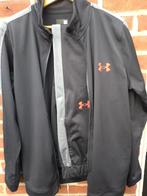 Under Armour trainingspak, maat M, zwart met grijze bies., Ophalen, Maat 48/50 (M), Zwart, Under Armour