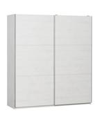 Zweefdeurkast (hxbxd): 200x180x60 cm., Zo goed als nieuw, Minder dan 100 cm, 25 tot 50 cm, 50 tot 100 cm