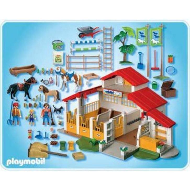 Playmobil paardenmanege 4190, Kinderen en Baby's, Speelgoed | Playmobil, Zo goed als nieuw, Los playmobil, Ophalen of Verzenden