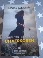 boek linda jansma - uitverkoren - de crime compagnie, Ophalen of Verzenden, Zo goed als nieuw