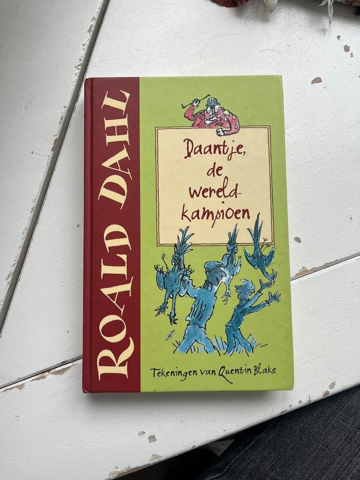 Roald Dahl - Daantje, de wereldkampioen, Boeken, Kinderboeken | Jeugd | onder 10 jaar, Gelezen, Fictie algemeen, Ophalen of Verzenden