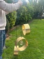 Hanglamp met Gouden Accenten, Huis en Inrichting, Lampen | Hanglampen, Ophalen, Zo goed als nieuw, Minder dan 50 cm