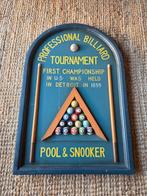 Vintage Biljart & Snooker Decoratie Borden, Ophalen