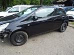 Opel Corsa d bj 2009 3 deurs  1.0 zwart voor demontage., Opel, Gebruikt, Ophalen of Verzenden