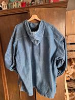 Vintage Levi's Denim Hoodie, Blauw, Maat 42/44 (L), Ophalen of Verzenden, Gedragen