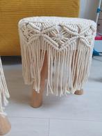 Ibiza style krukjes macramé, Ophalen, Zo goed als nieuw, Hout