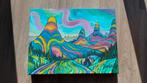 Psychedelic Mountains, Minder dan 50 cm, Oorspronkelijke maker, Nieuw, Ophalen of Verzenden