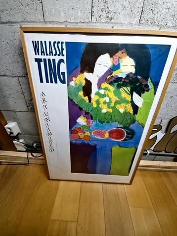 Walasse Ting - 2 Ingelijste Posters beschikbaar voor biedingen