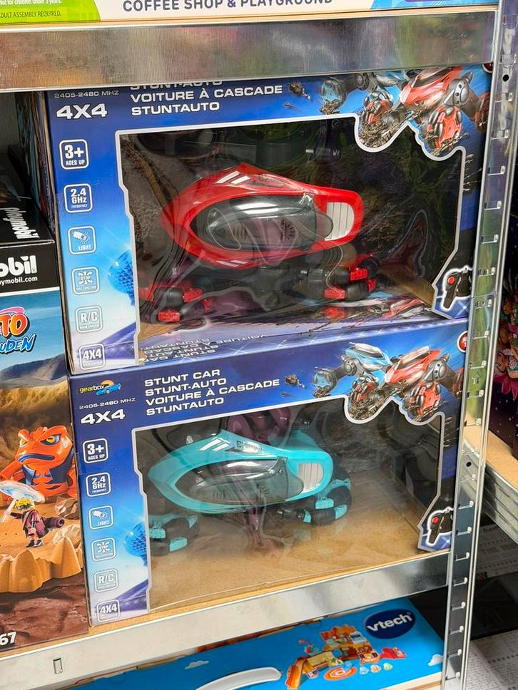 GEARBOX RC Stuntauto bestuurbare stunt-auto 4X4 met licht 3+, Kinderen en Baby's, Speelgoed | Speelgoedvoertuigen, Nieuw, Afstandsbediening