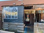 Gratis ophalen overkapping incl bank en stoelen, Tuin en Terras, Tuinhuizen, Ophalen of Verzenden, Gebruikt, Hout, 200 tot 400 cm