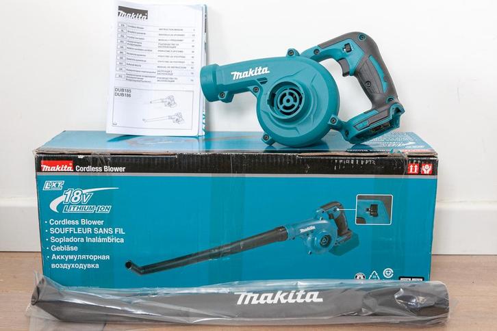 Makita DUB186 Z 18V LXT Li-ion accu blazer bladblazer body, Tuin en Terras, Bladblazers, Nieuw, Handgedragen, Accu, Ophalen of Verzenden