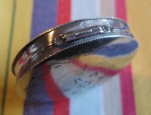 ﻿MOOIE ANTIEK ZILVEREN PEPERMUNT DOOS - wvq, Antiek en Kunst, Antiek | Goud en Zilver, Zilver, Verzenden