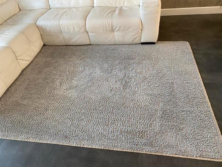 Grijs Vloerkleed - Zacht & Stijlvol, Huis en Inrichting, Stoffering | Tapijten en Kleden, Zo goed als nieuw, 150 tot 200 cm, 200 cm of meer