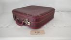 K569 stewardess koffer in de kleur bordeaux rood, Sieraden, Tassen en Uiterlijk, Koffers, Overige materialen, Gebruikt, Onbekend