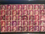 40 grote gestempelde duitse postzegels wo2 - 40 pfennig, Ophalen, Duitsland