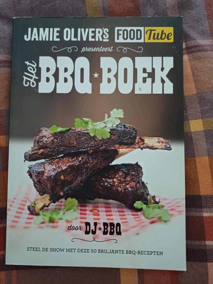 Jamie Oliver bbq-boek met dj BBQ, Boeken, Kookboeken, Gelezen, Overige gebieden, Ophalen