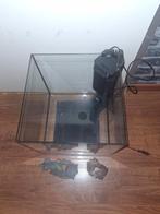 Vissenkom met pomp, Dieren en Toebehoren, Vissen | Aquaria en Toebehoren, Ophalen of Verzenden, Gebruikt, Leeg aquarium