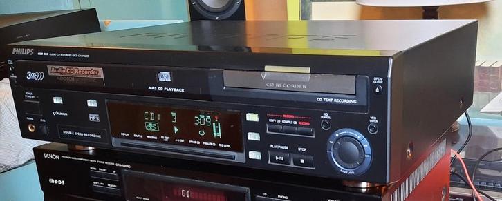 Te koop Philips cdr800 cd speler 3 cd wisselaar ✅️, Audio, Tv en Foto, Cd-spelers, Gebruikt, Philips, Wisselaar, Ophalen