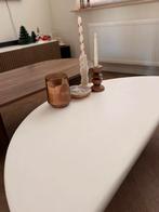Creme beton salontafel, Ophalen, 100 tot 150 cm, 50 tot 100 cm, Minder dan 50 cm