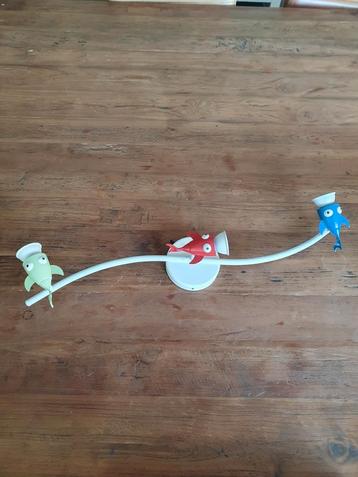 Kinderlamp 3 spots vissen. beschikbaar voor biedingen
